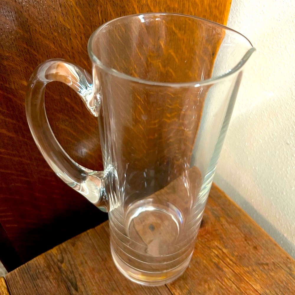New Glass pitcher Utopia Contemporary Crystal glass Pitcher jug 1 liter